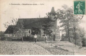 Neaufles-sur-Risles waar Lt Adm Pauwaert een tussenstop inlaste op zoek naar personeel van de SE.