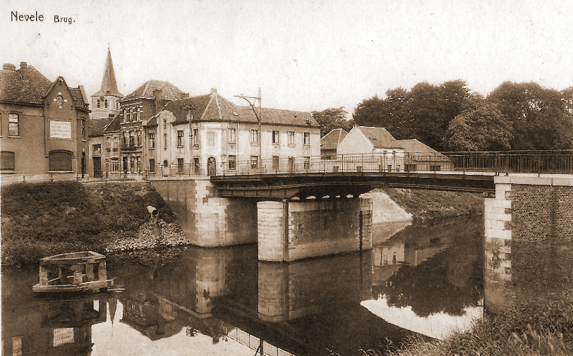 Brug van Nevele in de ondersector van 7Li