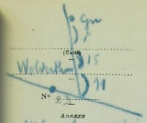 Schets van de inschepingswerf van 4Div ingericht door de 1Cie van II/LAuGpg (originele schets van 15 mei 1940 uit berichtenboek 4Gn )