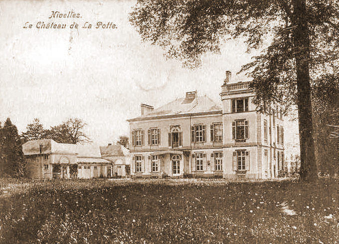 Château de la Potte waar het  Geneeskundig Korps van het III/LK kantonneerde