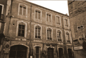 Pensionnat Saint-Paul te Clermont-L'Hérault waar het HMR 53 en HMR 17 kantonneerden vanaf 16 juni 1940